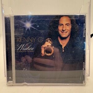 Kenny G Wishes A Holiday Album CD 2002 Arista Records Smooth Jazz Christmas